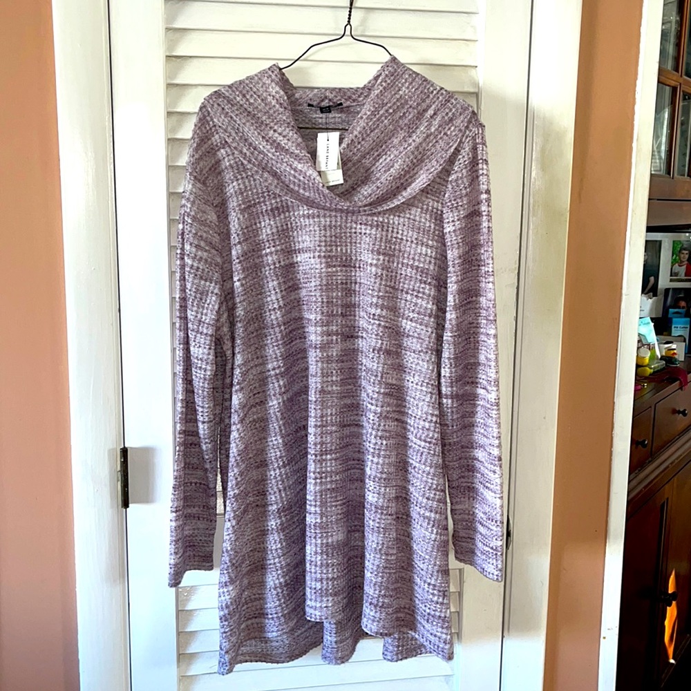 💞 Lane Bryant Swing Cowl Neck Top